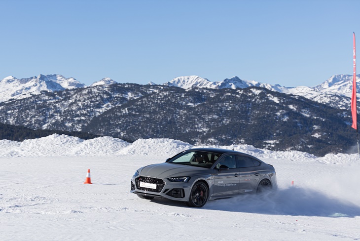 Winter Audi driving experience 2025