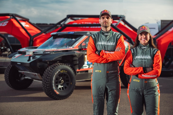 Los Dacia Sandriders en el Dakar 2025